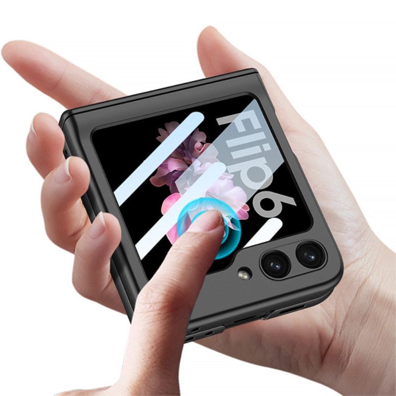 Hoesje Samsung Galaxy Z Flip 7 Fe Gkk Magnetisch Scharnier En Kleine Schermbeschermer Bescherming Hoesje