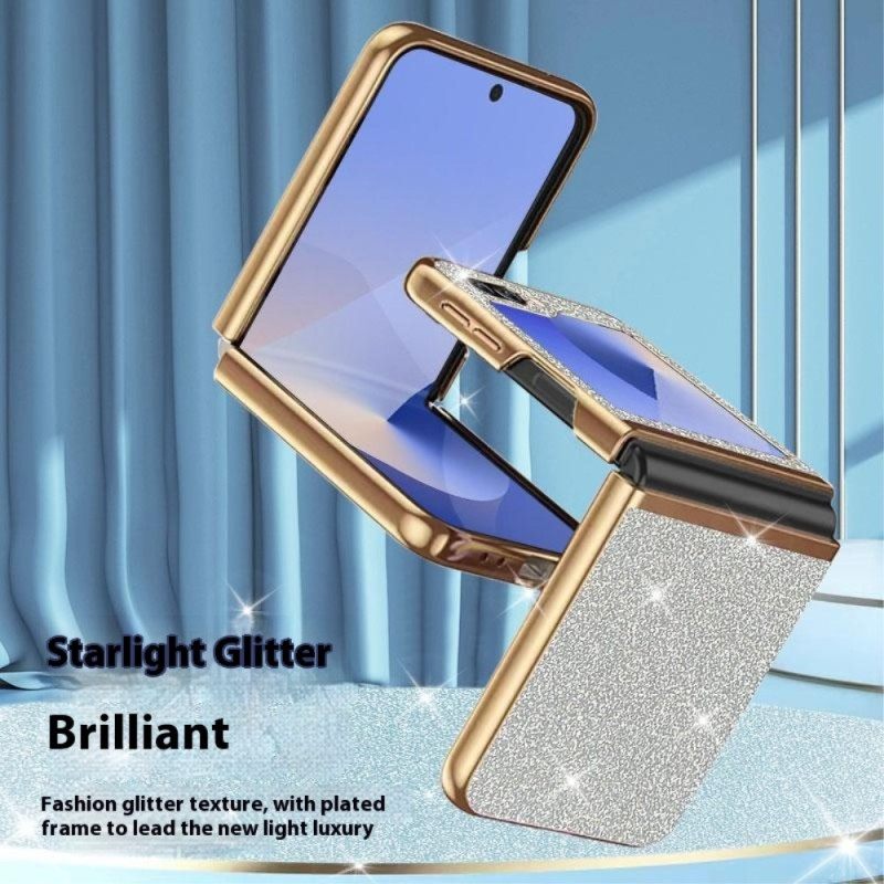 Hoesje Samsung Galaxy Z Flip 7 Fe Klassieke Glitter