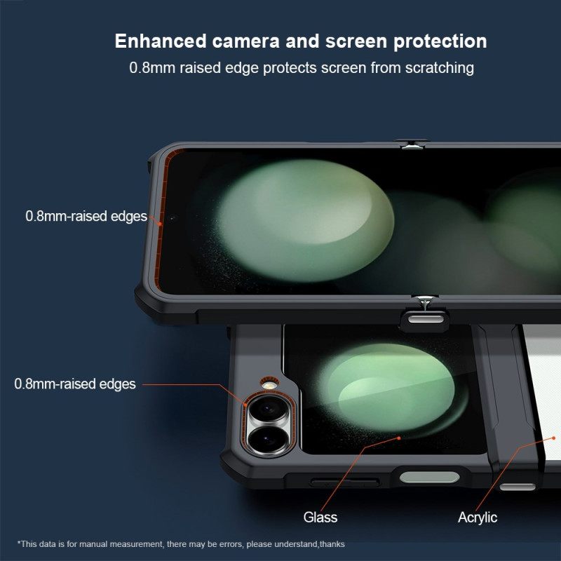 Hoesje Samsung Galaxy Z Flip 7 Fe Kleine Schermbeschermer Voor De Achterkant Xundd