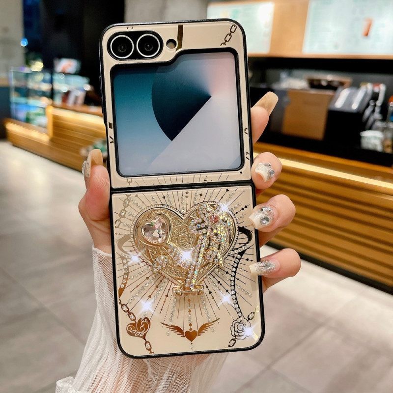 Hoesje Samsung Galaxy Z Flip 7 Fe Kristallen Bescherming Hoesje