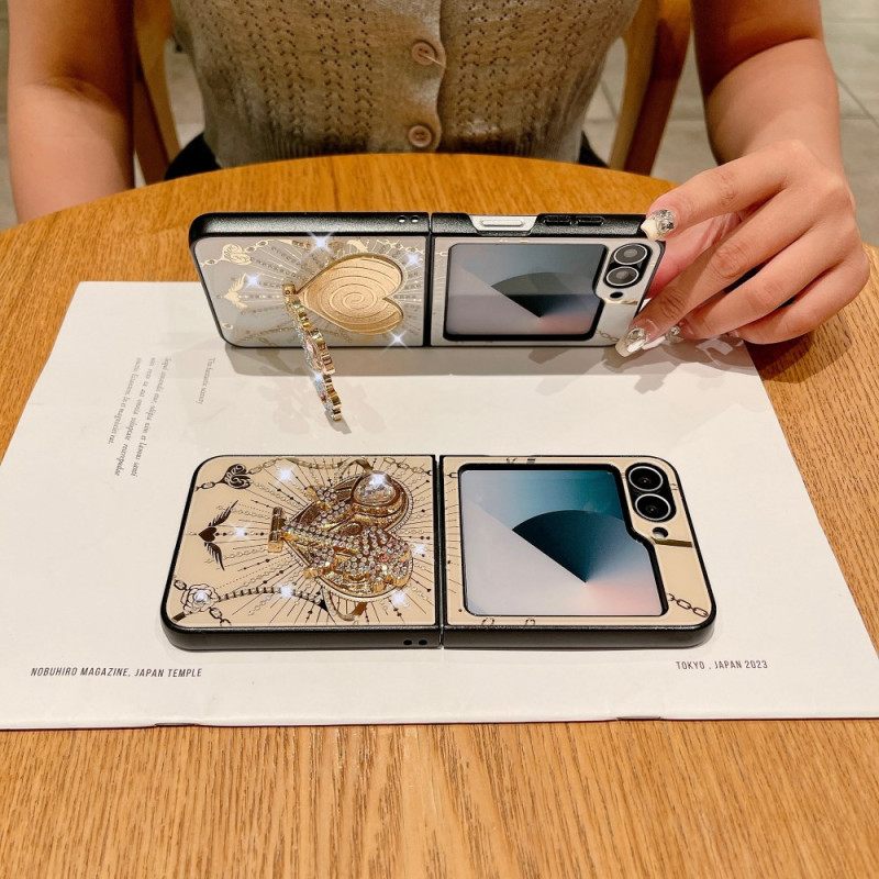 Hoesje Samsung Galaxy Z Flip 7 Fe Kristallen Bescherming Hoesje