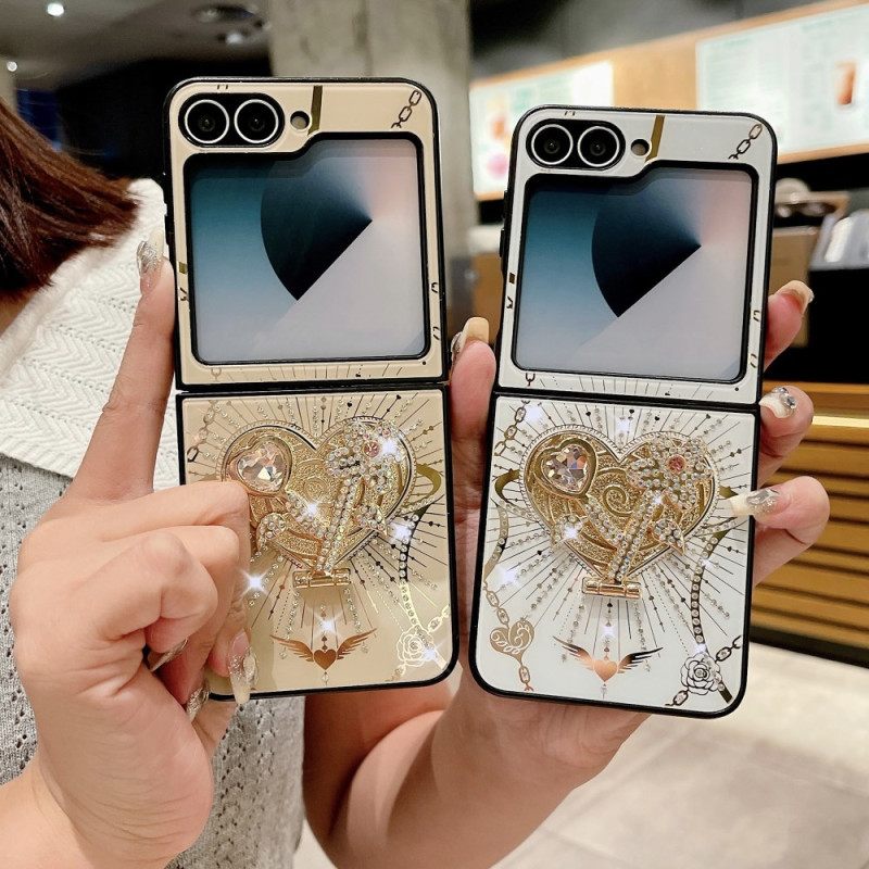 Hoesje Samsung Galaxy Z Flip 7 Fe Kristallen Bescherming Hoesje