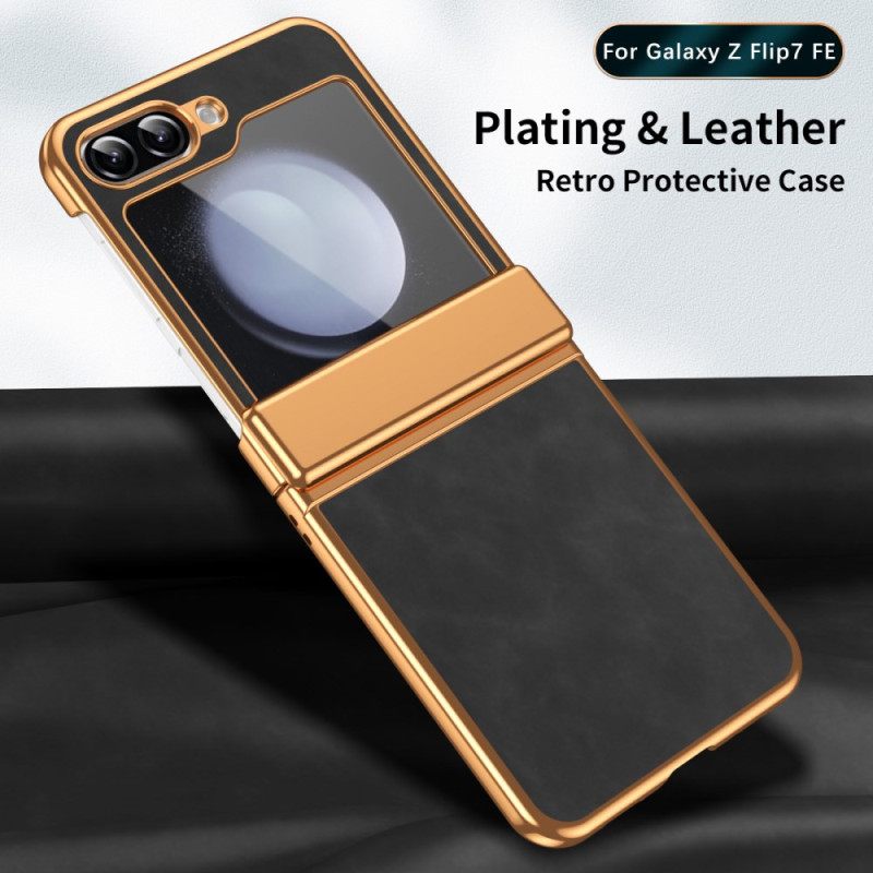 Hoesje Samsung Galaxy Z Flip 7 Fe Kunstleer