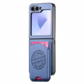 Hoesje Samsung Galaxy Z Flip 7 Fe Magsafe-compatibele Afneembare Kaarthouder