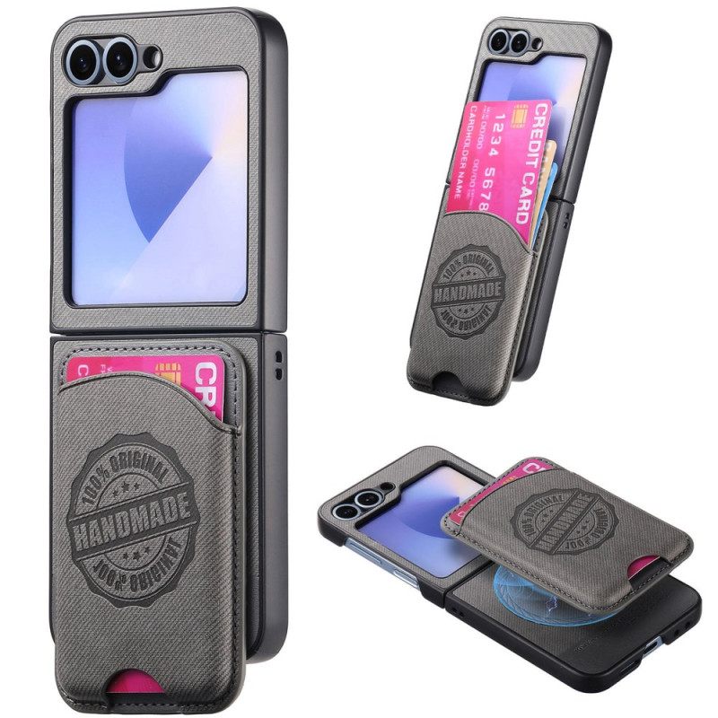 Hoesje Samsung Galaxy Z Flip 7 Fe Magsafe-compatibele Afneembare Kaarthouder