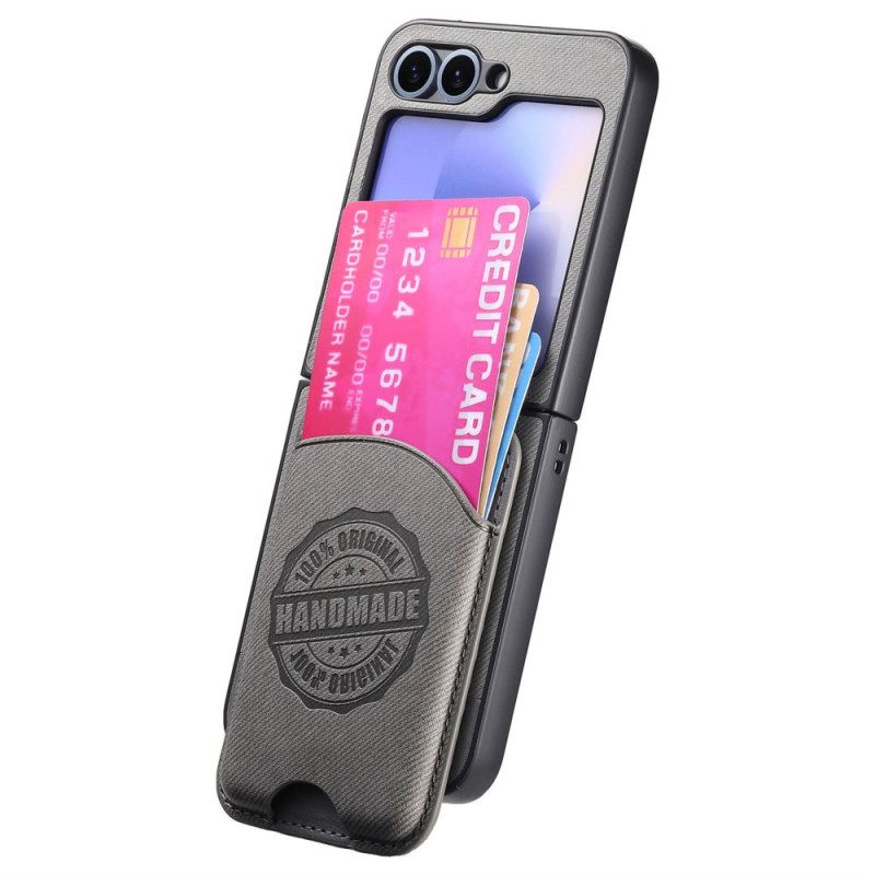 Hoesje Samsung Galaxy Z Flip 7 Fe Magsafe-compatibele Afneembare Kaarthouder