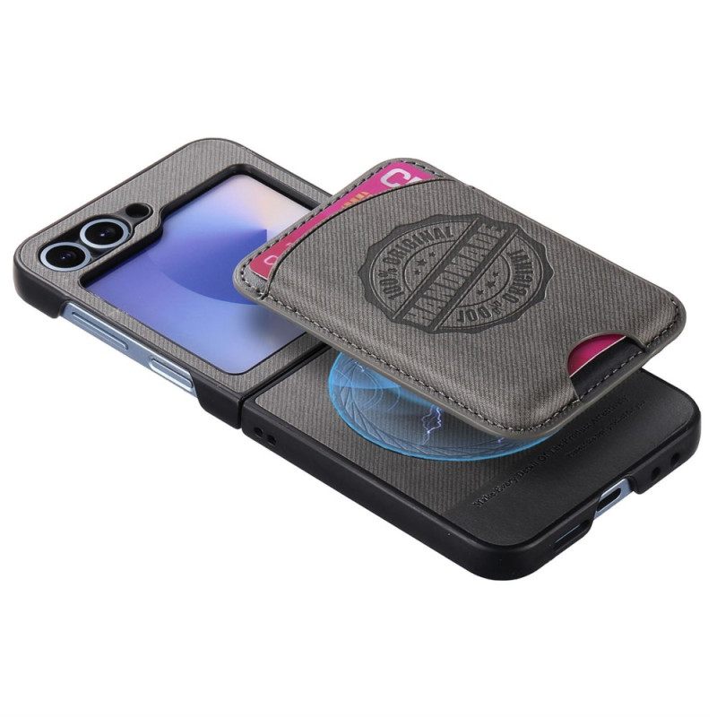 Hoesje Samsung Galaxy Z Flip 7 Fe Magsafe-compatibele Afneembare Kaarthouder