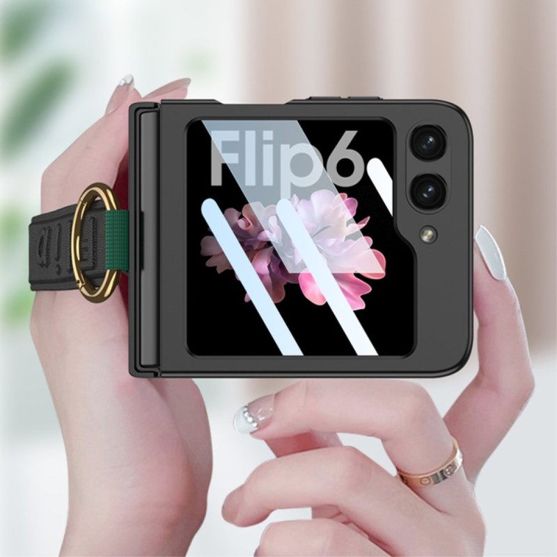 Hoesje Samsung Galaxy Z Flip 7 Fe Ringhouder En Gkk-band
