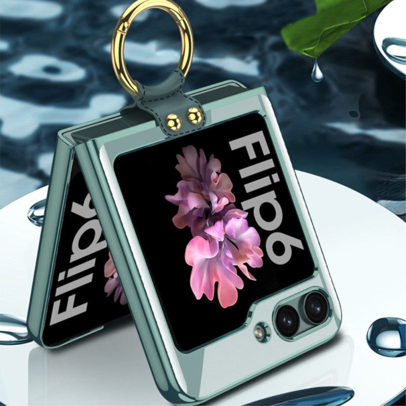 Hoesje Samsung Galaxy Z Flip 7 Fe Ringhouder En Schermbeschermer Bescherming Hoesje