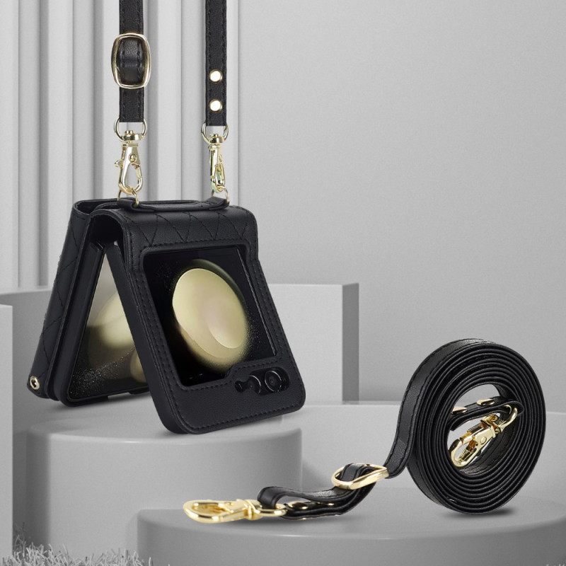 Hoesje Samsung Galaxy Z Flip 7 Fe Schoudertasje