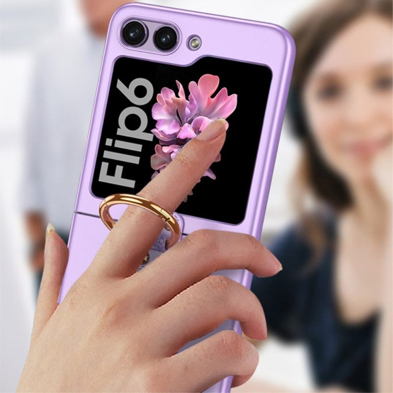 Hoesje Samsung Galaxy Z Flip 7 Fe Ultradun & Gkk-ring Bescherming Hoesje