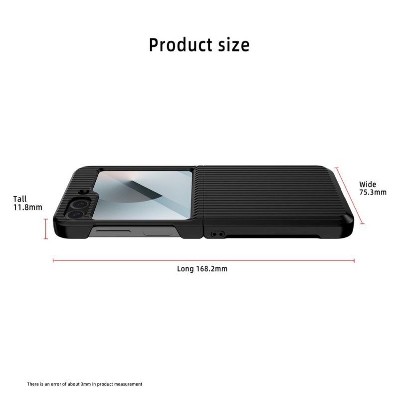 Hoesje Voor Samsung Galaxy Z Flip 7 Fe Gestreept Design