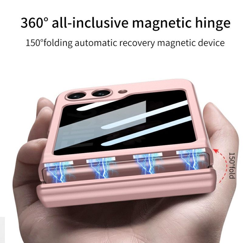 Hoesje Voor Samsung Galaxy Z Flip 7 Fe Gkk Anti-spionage Schermbeschermer