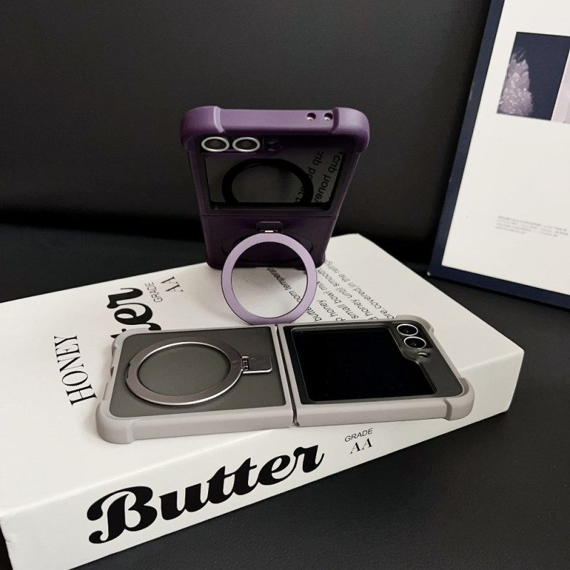 Hoesje Voor Samsung Galaxy Z Flip 7 Fe Ingebouwde Magnetische Standaard