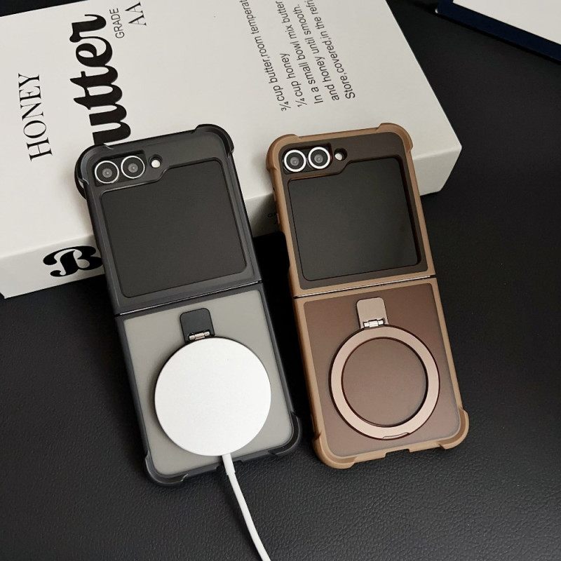 Hoesje Voor Samsung Galaxy Z Flip 7 Fe Ingebouwde Magnetische Standaard