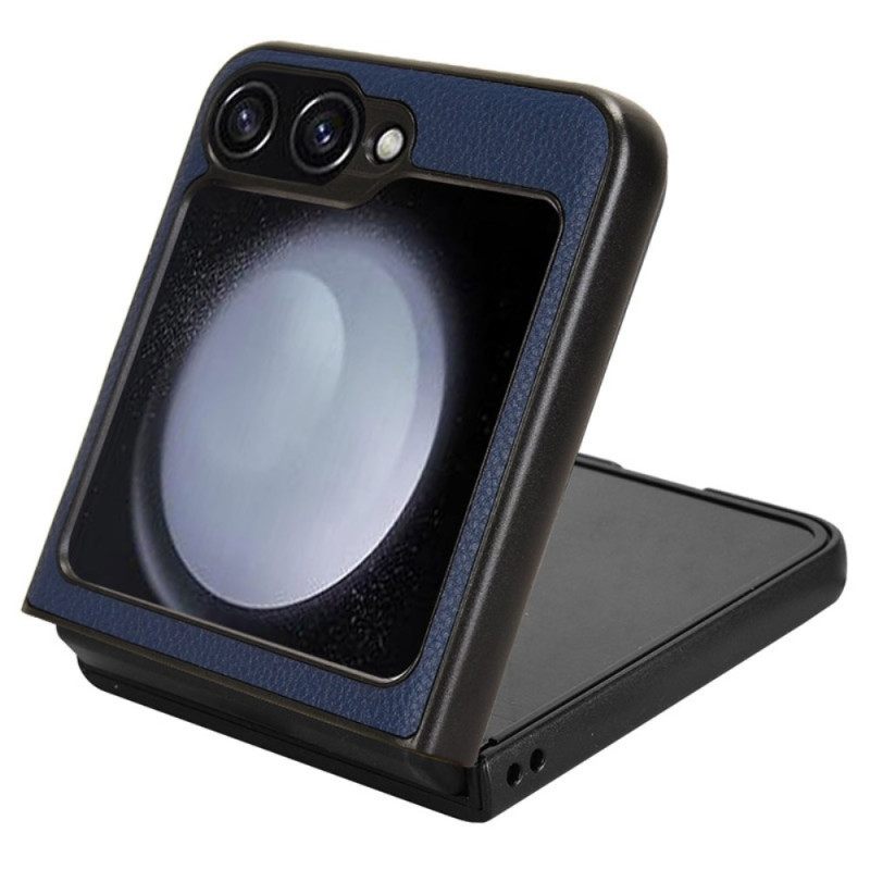 Hoesje Voor Samsung Galaxy Z Flip 7 Fe Kaarthouder Met Lychee-textuur