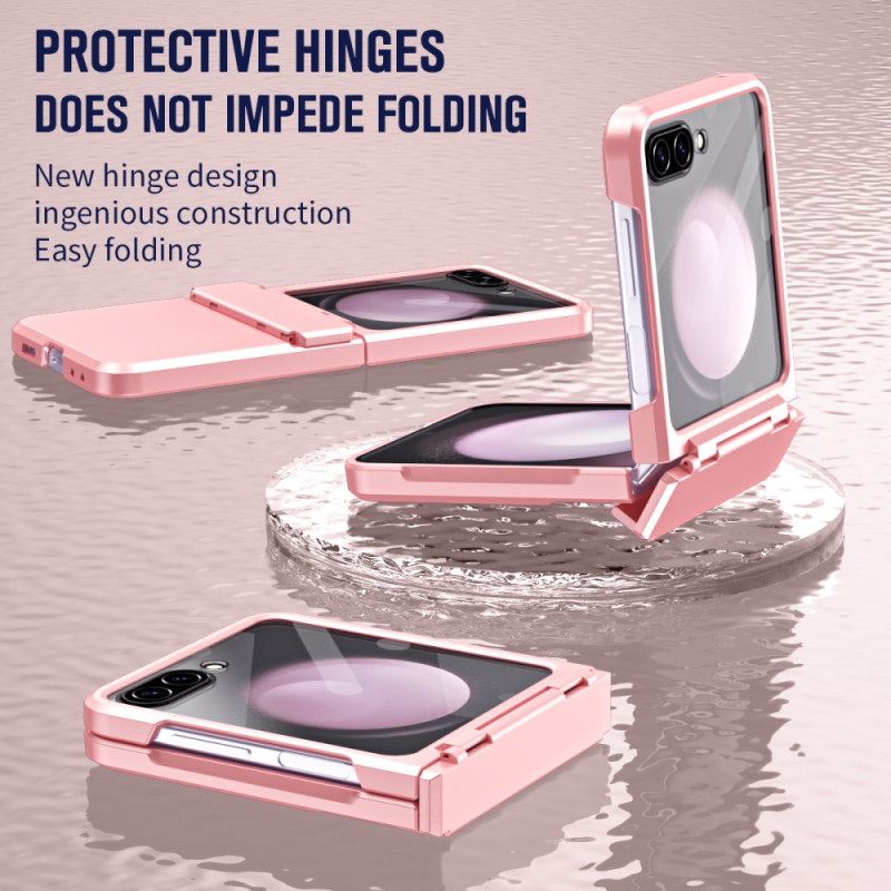 Hoesje Voor Samsung Galaxy Z Flip 7 Fe Klassieke Gehard Glazen Schermbeschermer