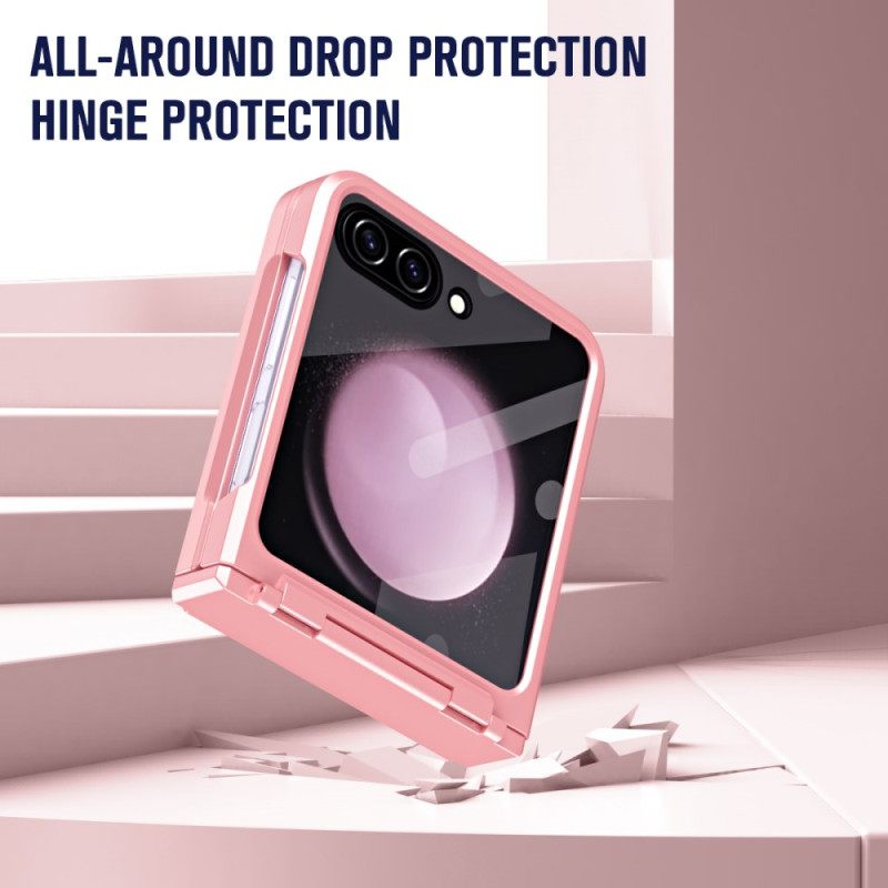 Hoesje Voor Samsung Galaxy Z Flip 7 Fe Klassieke Gehard Glazen Schermbeschermer