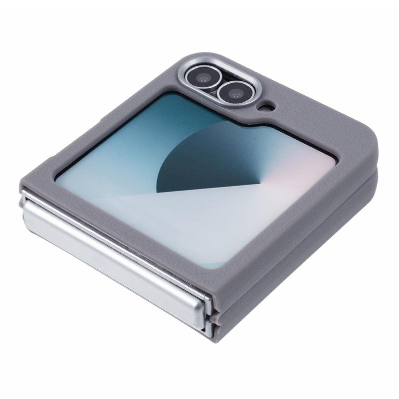 Hoesje Voor Samsung Galaxy Z Flip 7 Fe Leertextuur