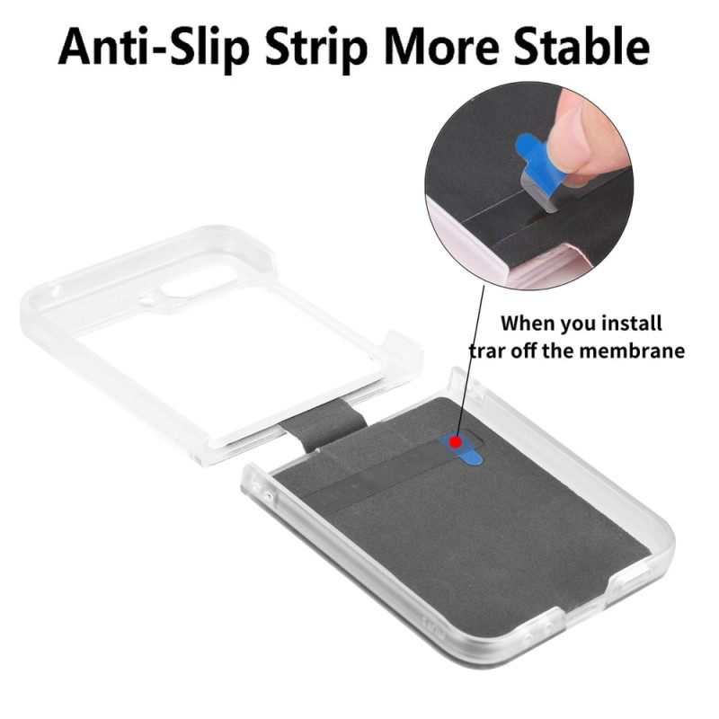 Hoesje Voor Samsung Galaxy Z Flip 7 Fe Pailletten En Strass-steentjes