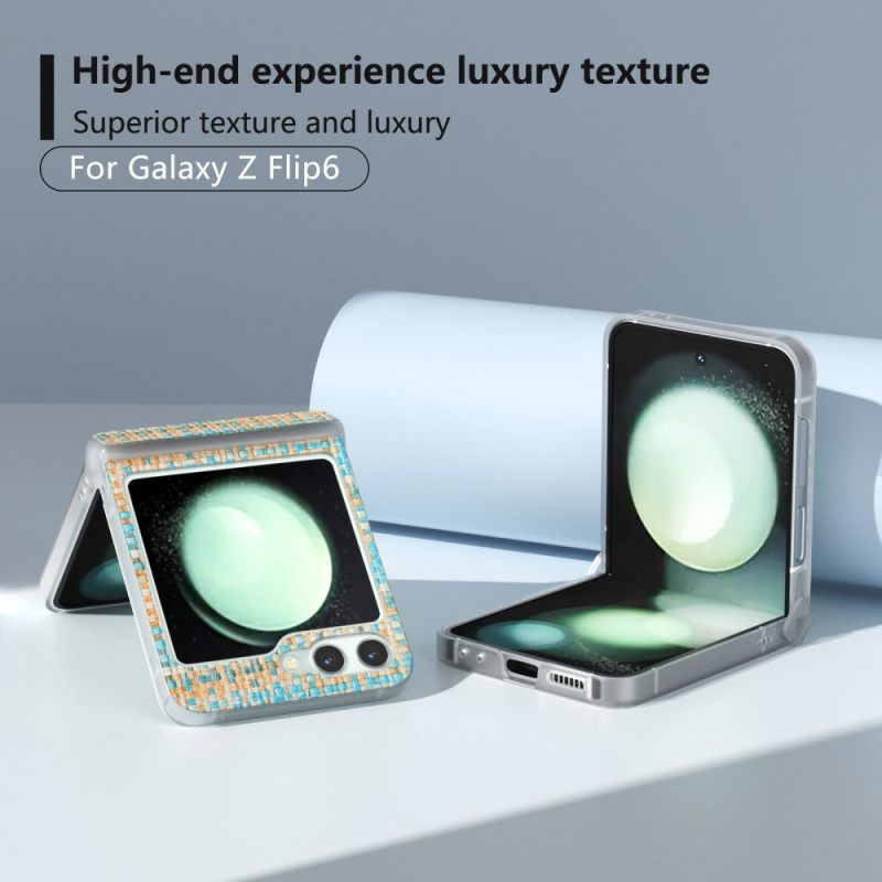 Hoesje Voor Samsung Galaxy Z Flip 7 Fe Stoffen Effect