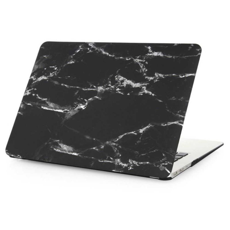 Macbook Pro 13 Inch Marble Case - Zwart