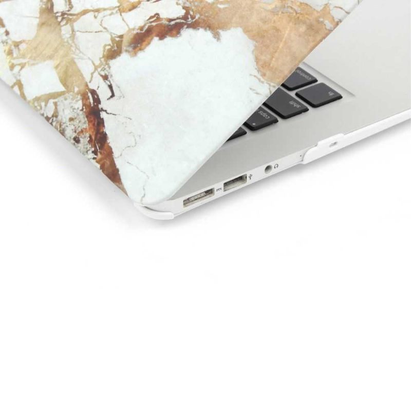 Macbook Pro 13 Inch Marmeren Omhulsel - Goud / Grijs