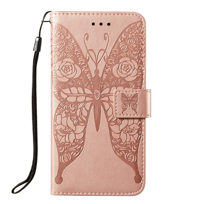 Cover voor Xiaomi Mi 10T Lite Reliëfvlinder