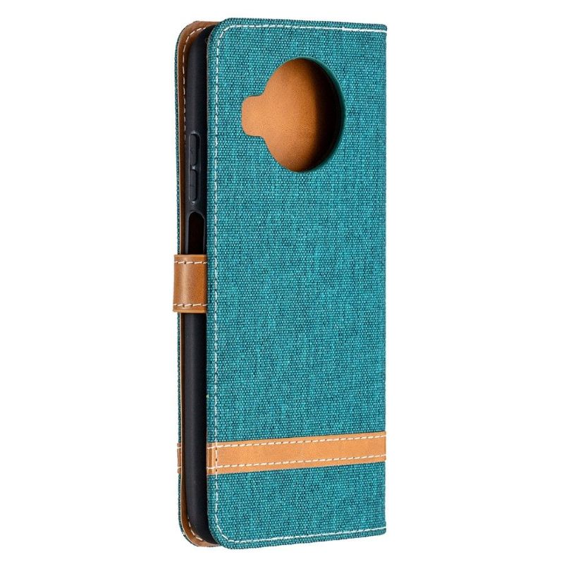 Folio-hoesje voor Xiaomi Mi 10T Lite Stoffen Bekleding