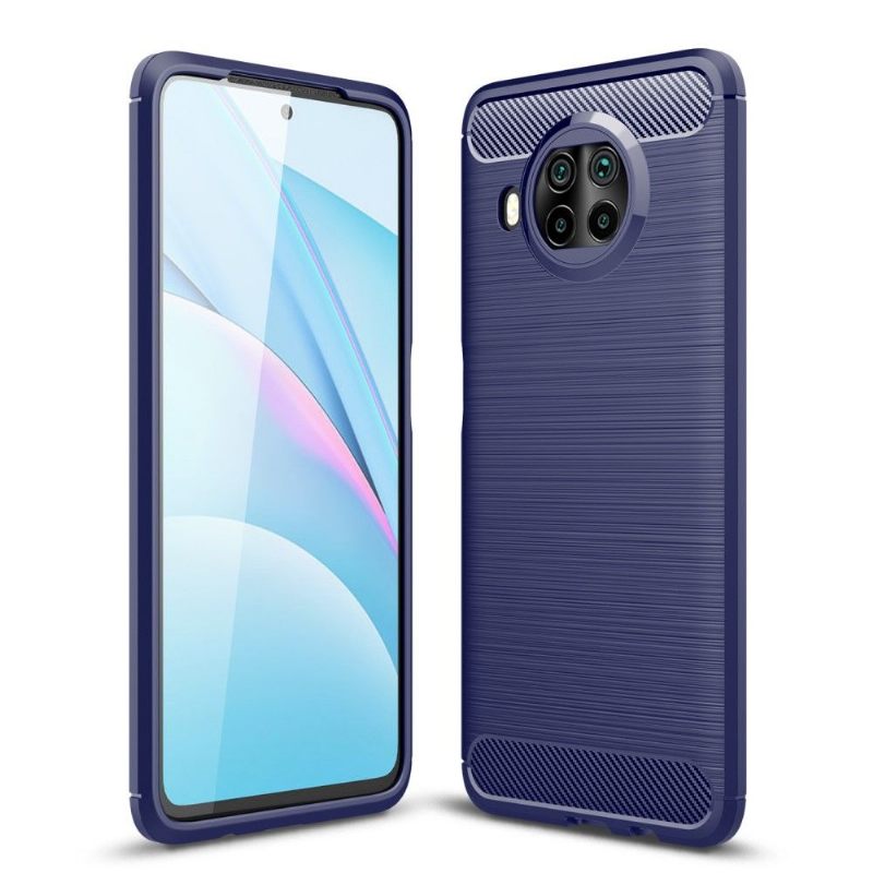 Hoesje voor Xiaomi Mi 10T Lite Flexibel Geborsteld Effect