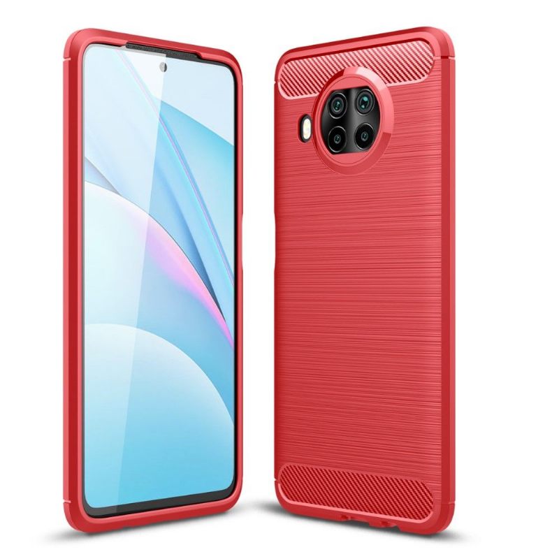Hoesje voor Xiaomi Mi 10T Lite Flexibel Geborsteld Effect