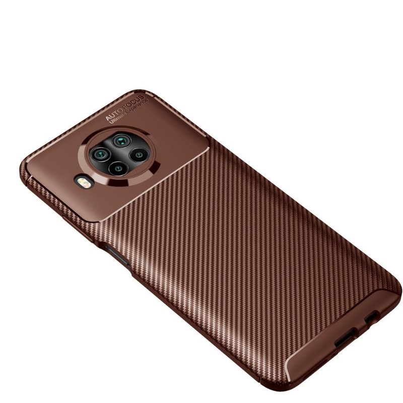 Hoesje voor Xiaomi Mi 10T Lite Koolstofvezeleffect