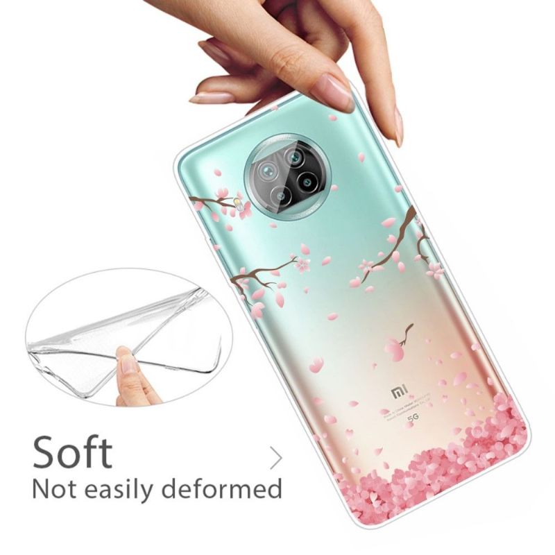 Hoesje voor Xiaomi Mi 10T Lite Roze Bloem