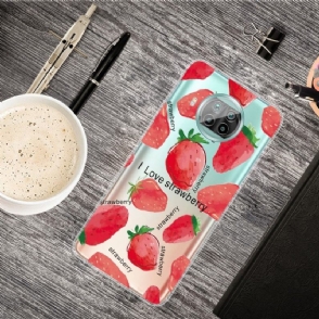 Telefoonhoesje voor Xiaomi Mi 10T Lite Bescherming Aardbei