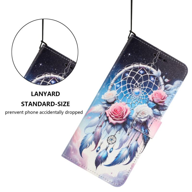 Flip Case Leren Oppo Reno 14f 5g Bloemen Dromenvanger