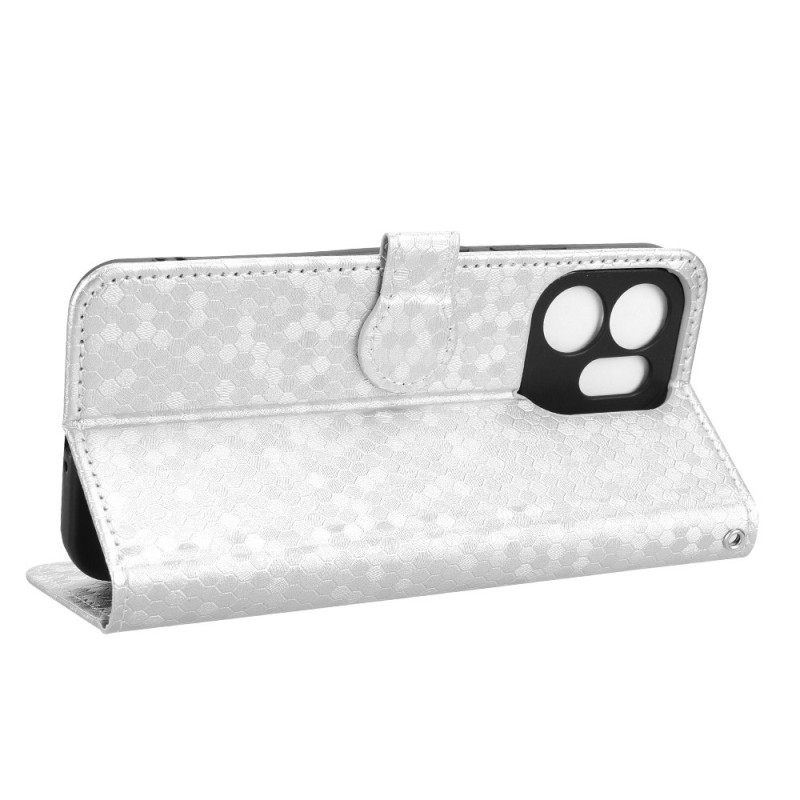 Flip Case Leren Oppo Reno 14f 5g Glanzend