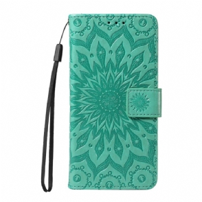 Flip Case Leren Oppo Reno 14f 5g Opvallende Mandala