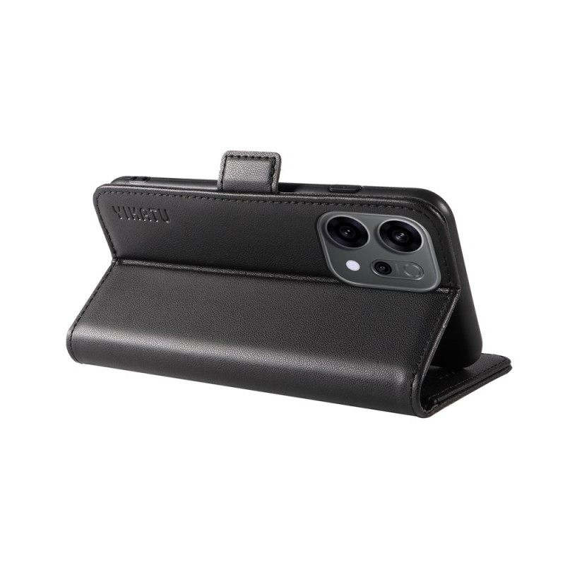 Flip Case Leren Oppo Reno 14f 5g Yikatu