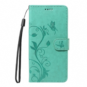 Folio-hoesje Oppo Reno 14f 5g Telefoonhoesje Kleine Bloemen