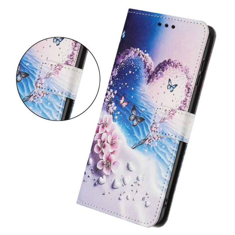 Leren Hoesje Oppo Reno 14f 5g Hart Bescherming Hoesje