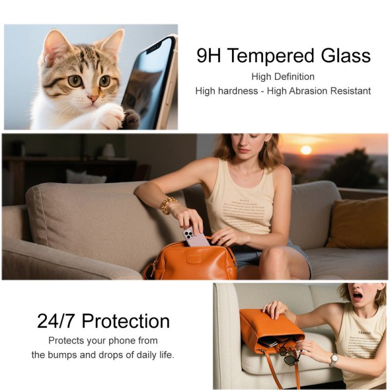 Schermbeschermer Van Gehard Glas Met Volledige Dekking Voor Oppo Reno 14 F 5g Imak