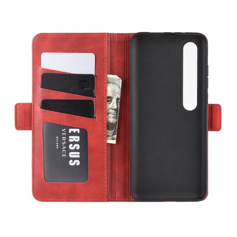 Cover voor Xiaomi Mi 10 / 10 Pro Portemonnee Leren Matlederen Effect Cover
