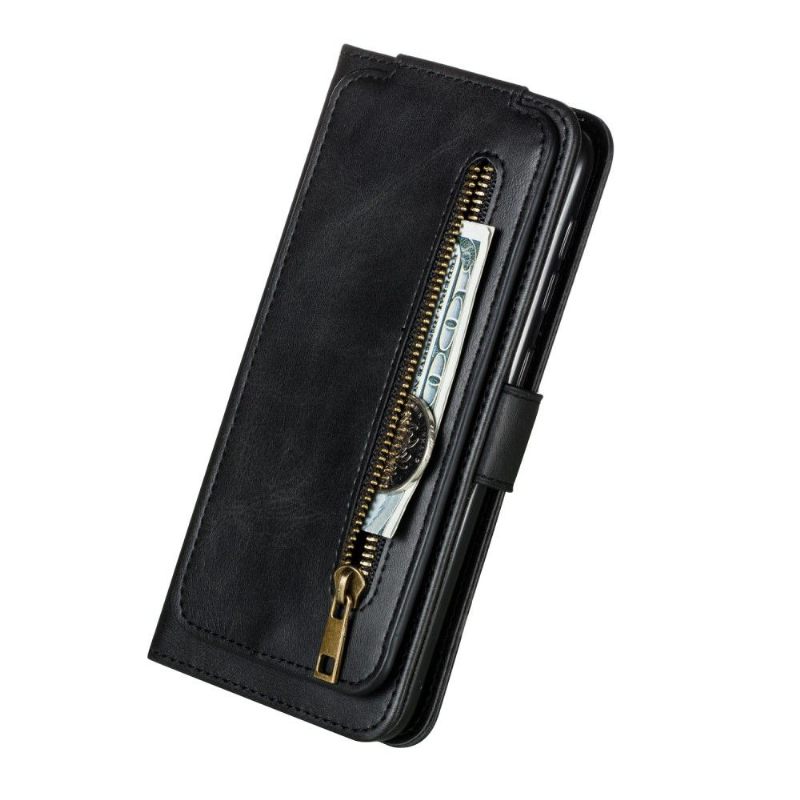Folio-hoesje voor Xiaomi Mi 10 / 10 Pro Anti-fall Ondersteuning Voor Meerdere Compartimenten
