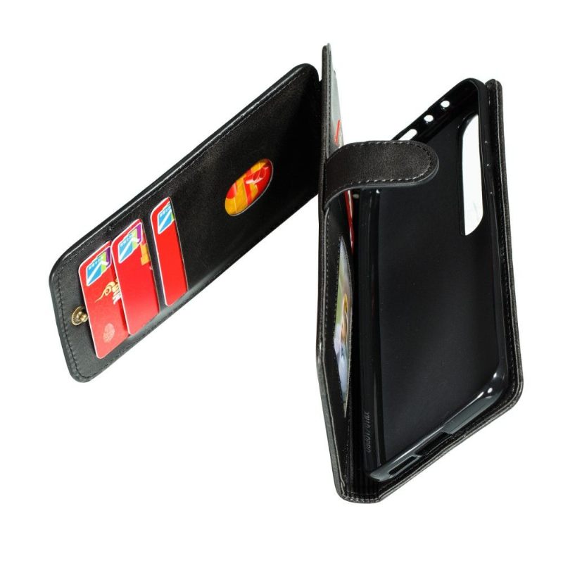 Folio-hoesje voor Xiaomi Mi 10 / 10 Pro Anti-fall Ondersteuning Voor Meerdere Compartimenten