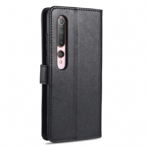 Folio-hoesje voor Xiaomi Mi 10 / 10 Pro Azns Retro Leder Effect