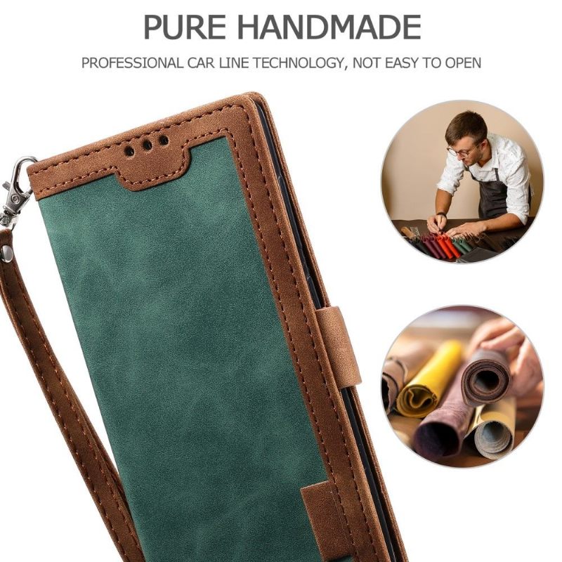 Folio-hoesje voor Xiaomi Mi 10 / 10 Pro Portemonnee Met Ketting Vintage Portemonnee