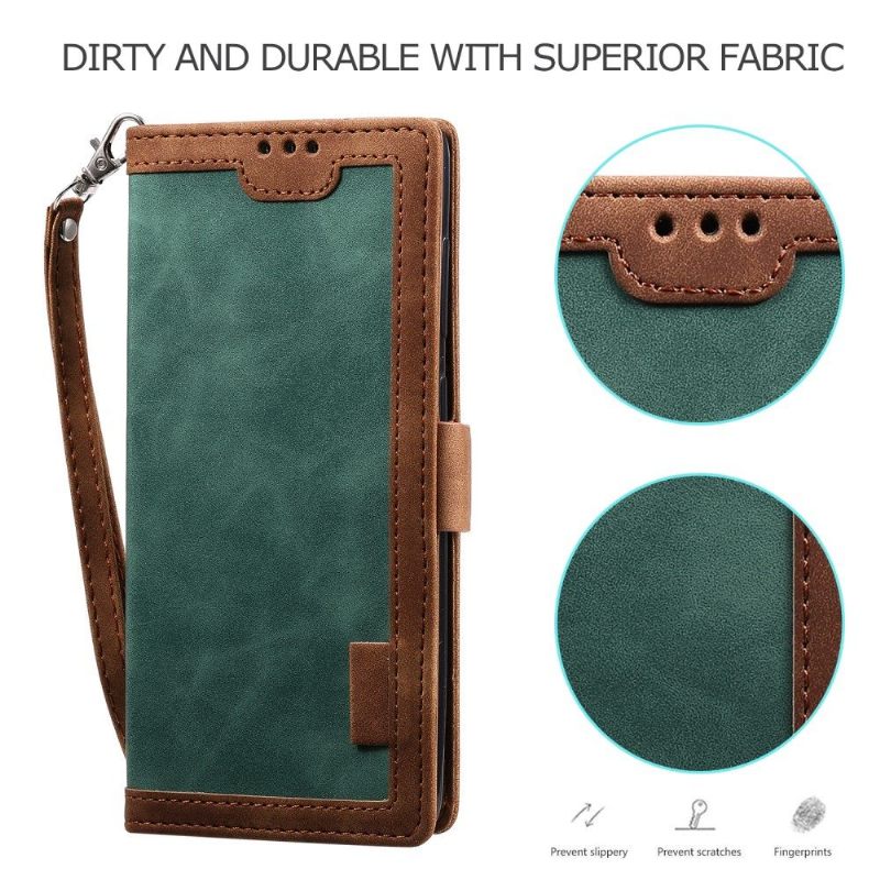 Folio-hoesje voor Xiaomi Mi 10 / 10 Pro Portemonnee Met Ketting Vintage Portemonnee