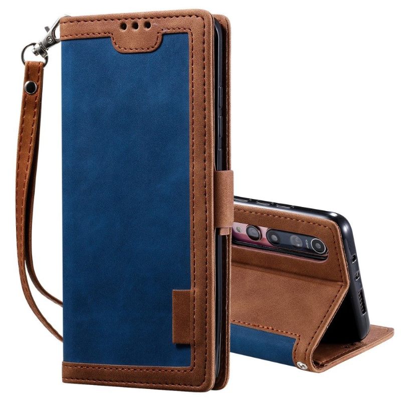 Folio-hoesje voor Xiaomi Mi 10 / 10 Pro Portemonnee Met Ketting Vintage Portemonnee