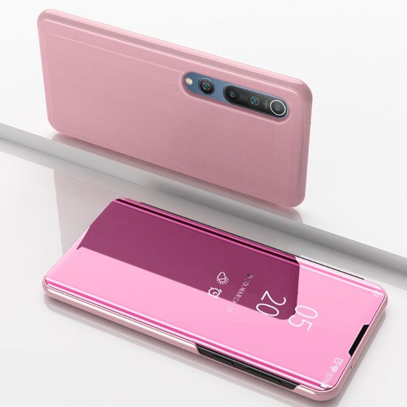 Hoesje voor Xiaomi Mi 10 / 10 Pro Folio-hoesje Spiegeleffect