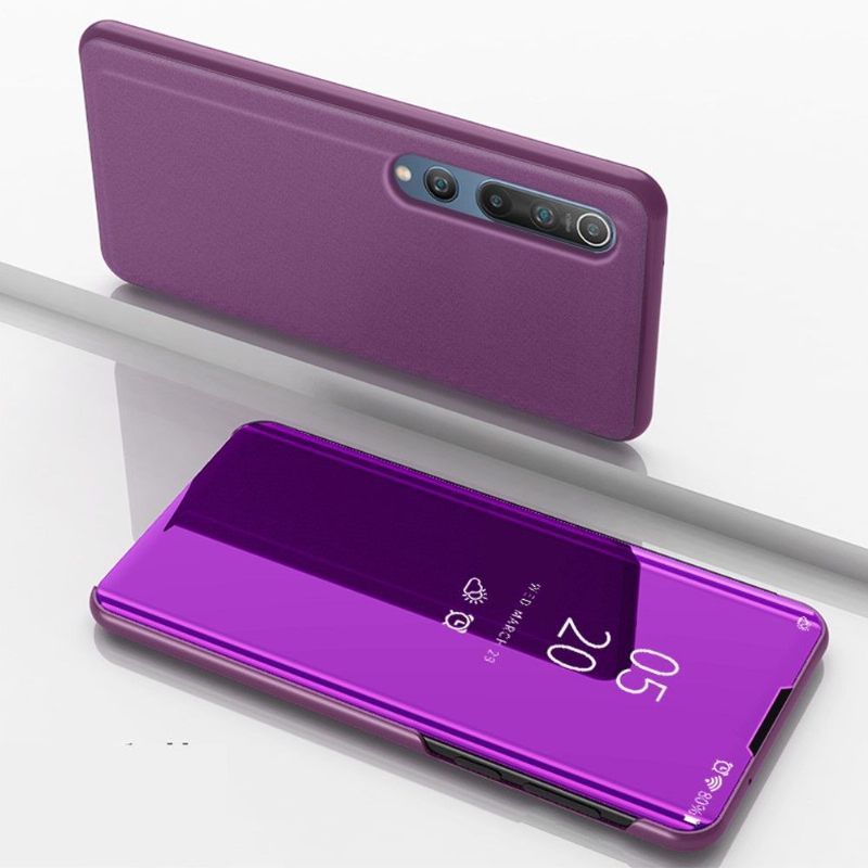 Hoesje voor Xiaomi Mi 10 / 10 Pro Folio-hoesje Spiegeleffect